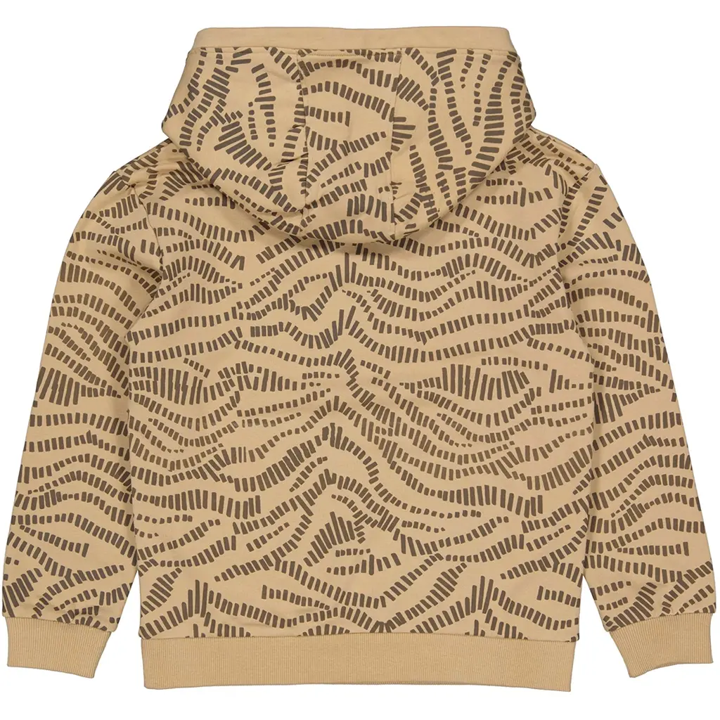 Trui hoodie Vince (aop sand graphic)