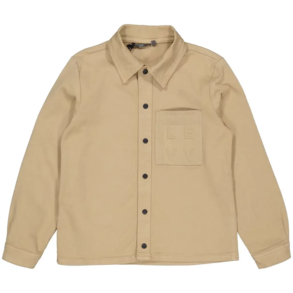 Overhemd Tjibbe (sand)