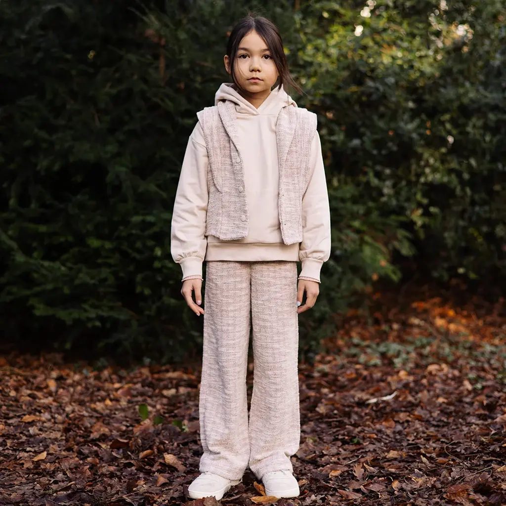 Trui hoodie Vera (faded pink)