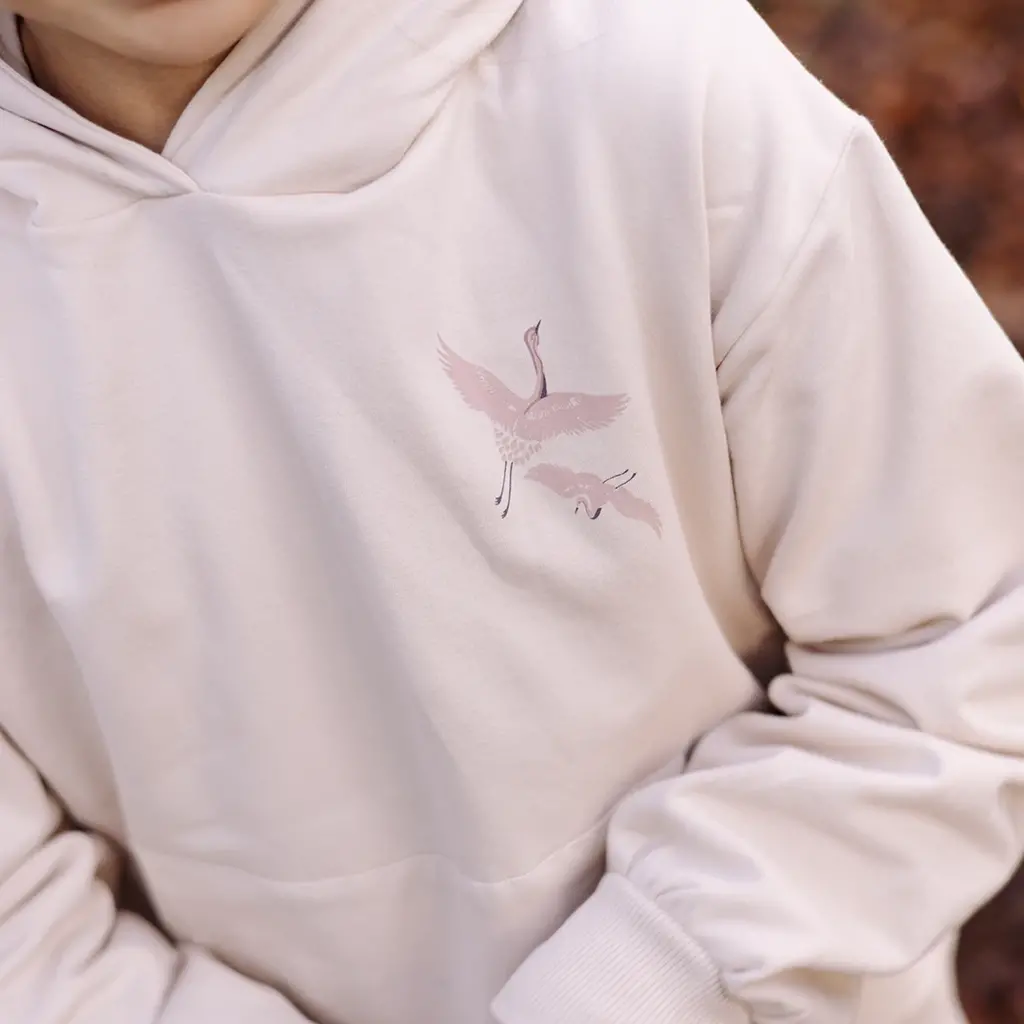 Trui hoodie Vera (faded pink)