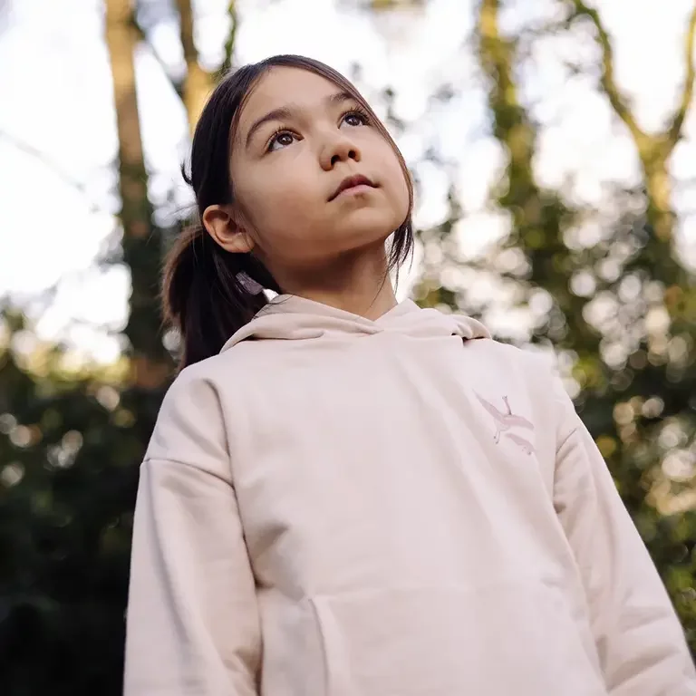 Trui hoodie Vera (faded pink)