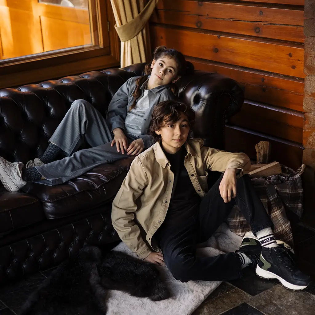 Broek Toes (aop grey stripe)