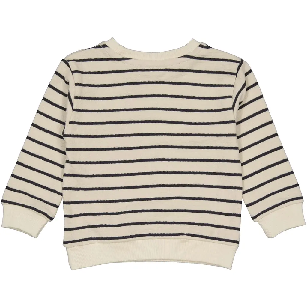 Trui Ilyas (aop grey stripe)