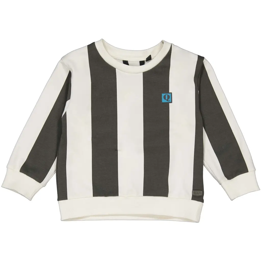 Trui Ijsbrand (aop dark green stripe)