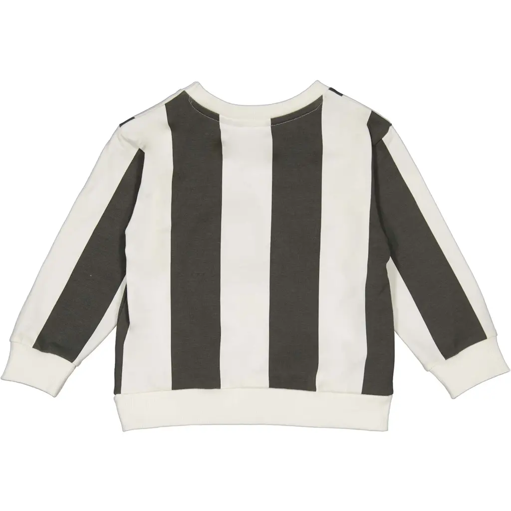 Trui Ijsbrand (aop dark green stripe)