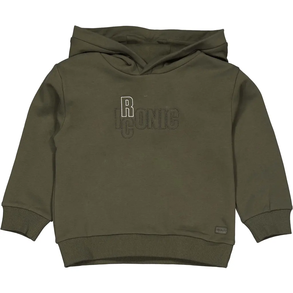 Trui hoodie Illias (dark green)