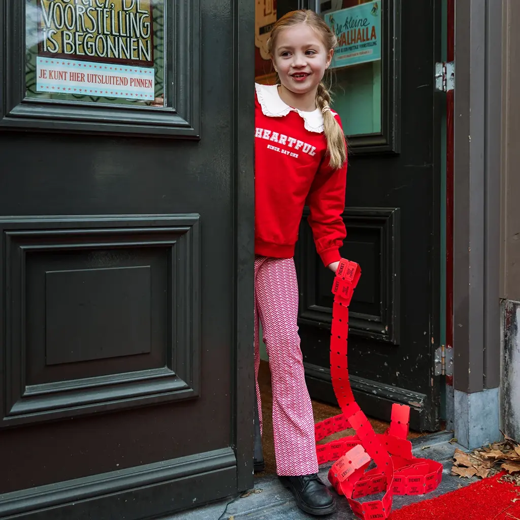 Trui Harriet (cherry red)