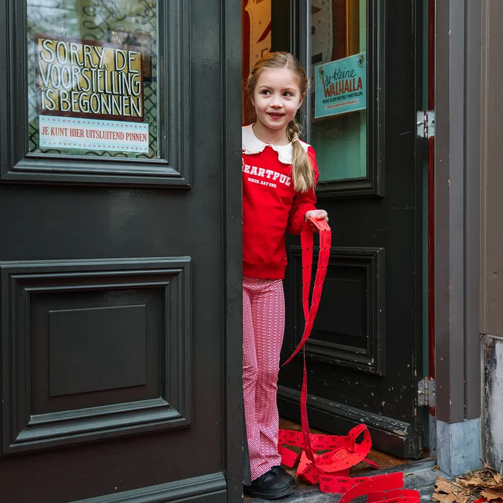 Trui Harriet (cherry red)