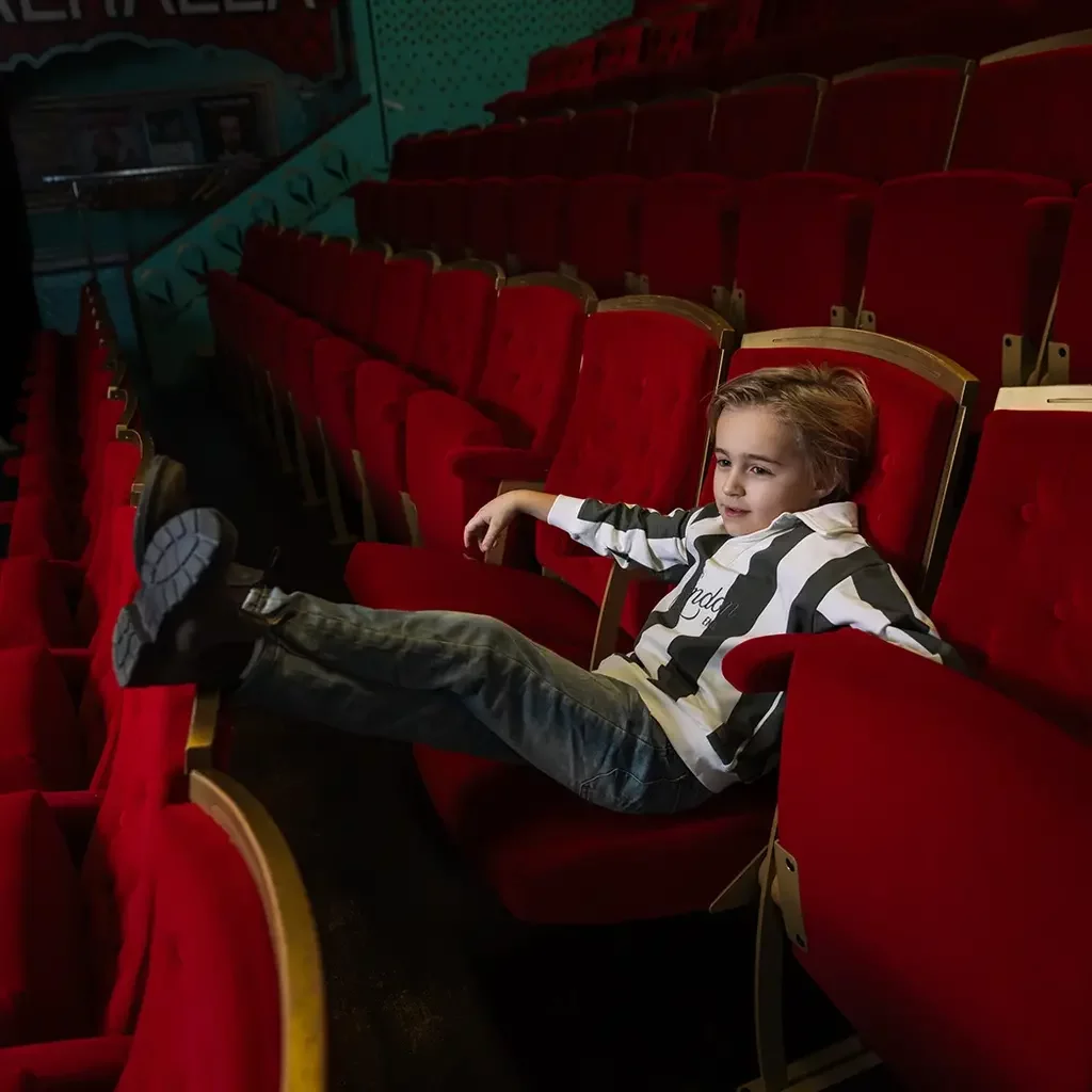 Trui Harman oversized (aop dark green stripe)