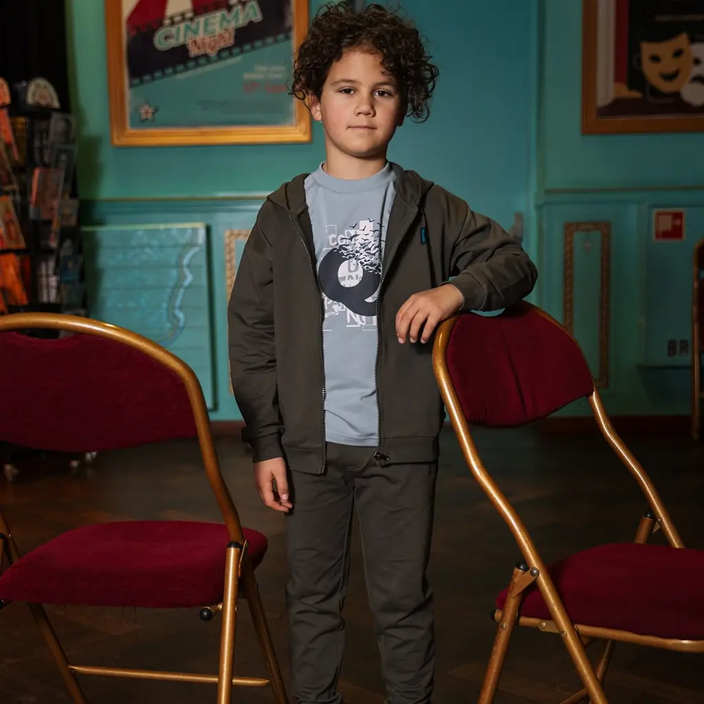 Longsleeve Haig (blue grey)