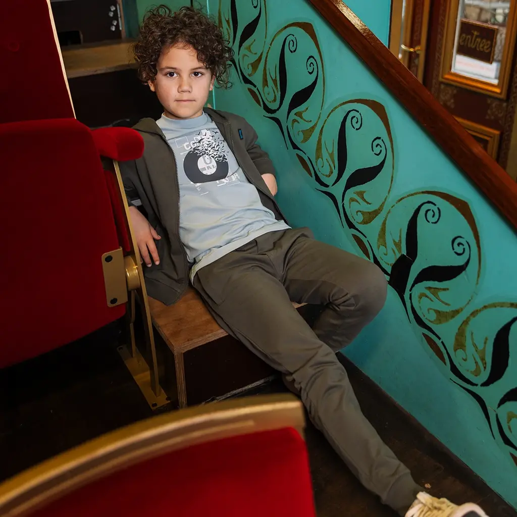 Longsleeve Haig (blue grey)