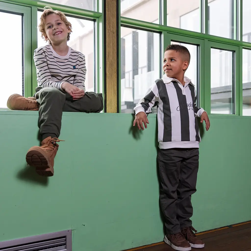 Longsleeve Halbert (aop grey stripe)