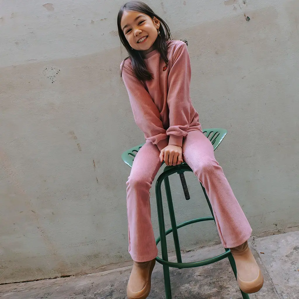 Broek Pia flared (zephyr)