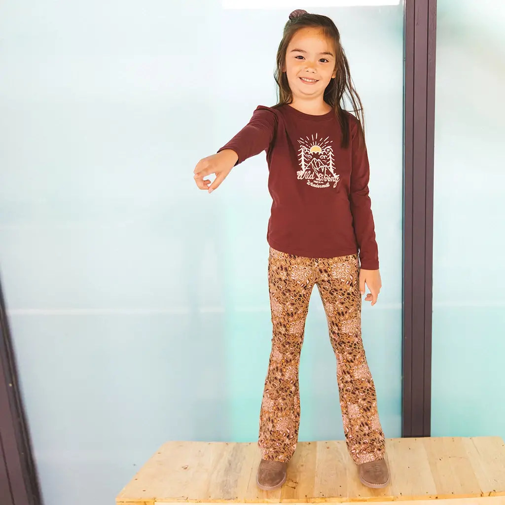 Broek Pippa flared (otter)