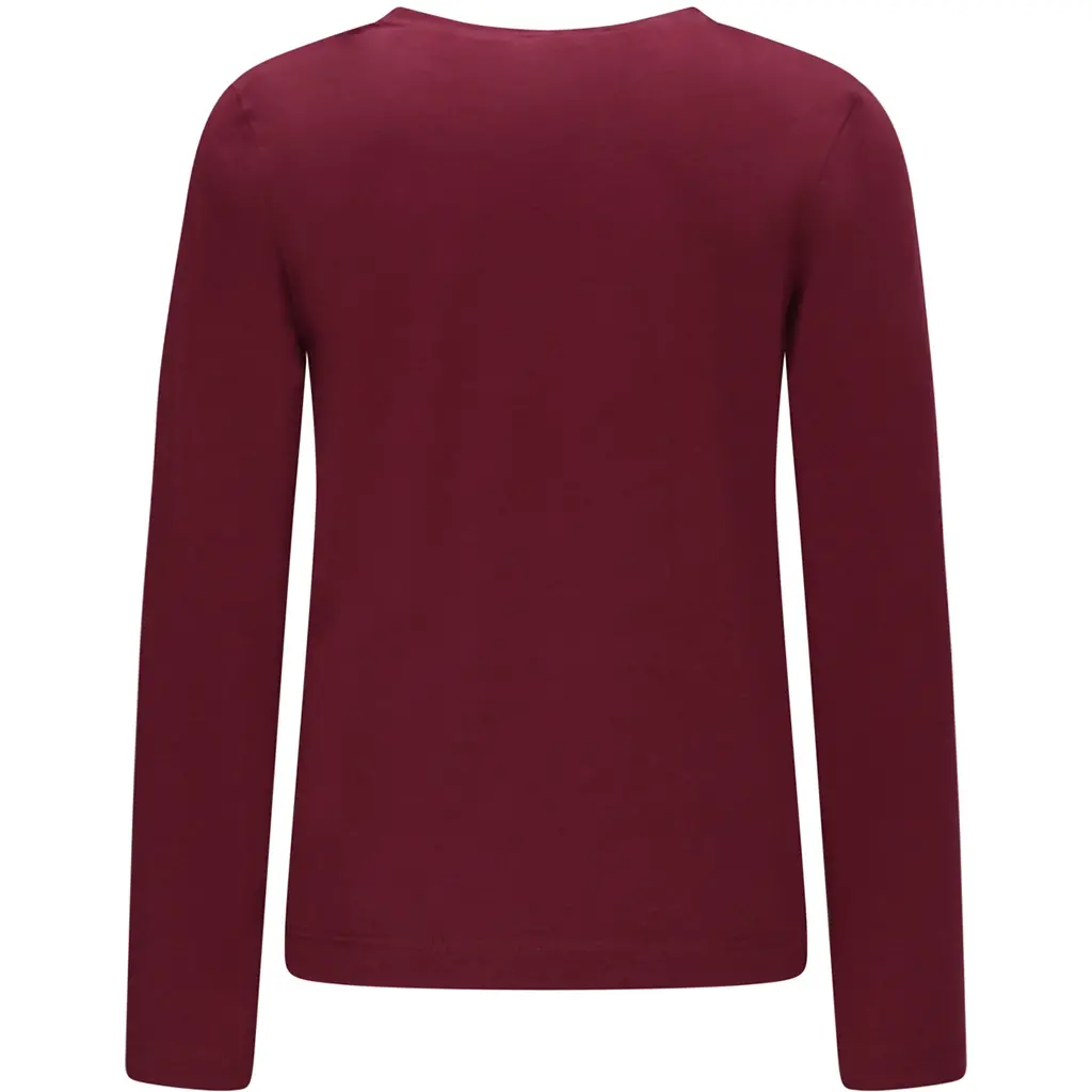 Longsleeve Linde (maroon)