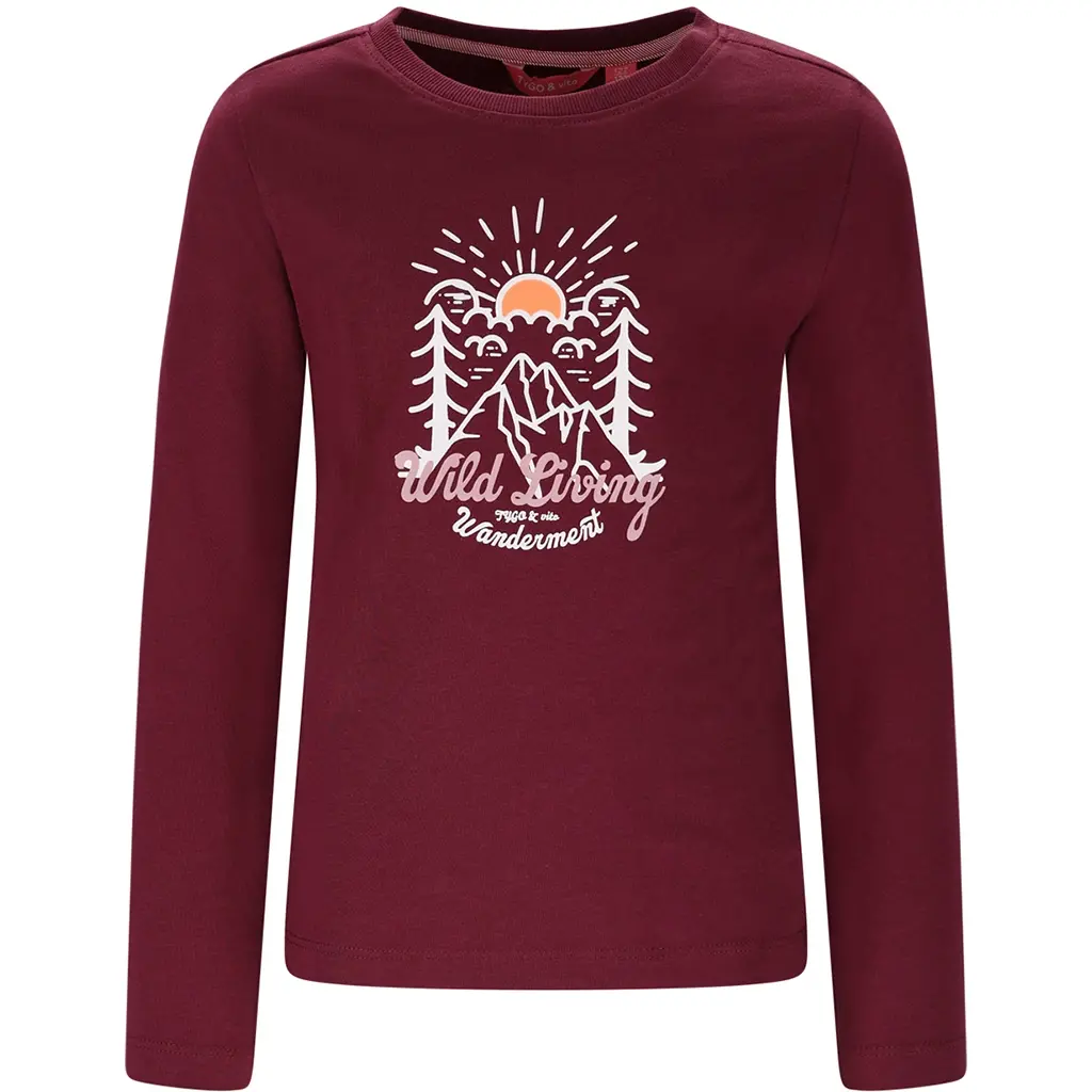 Longsleeve Linde (maroon)