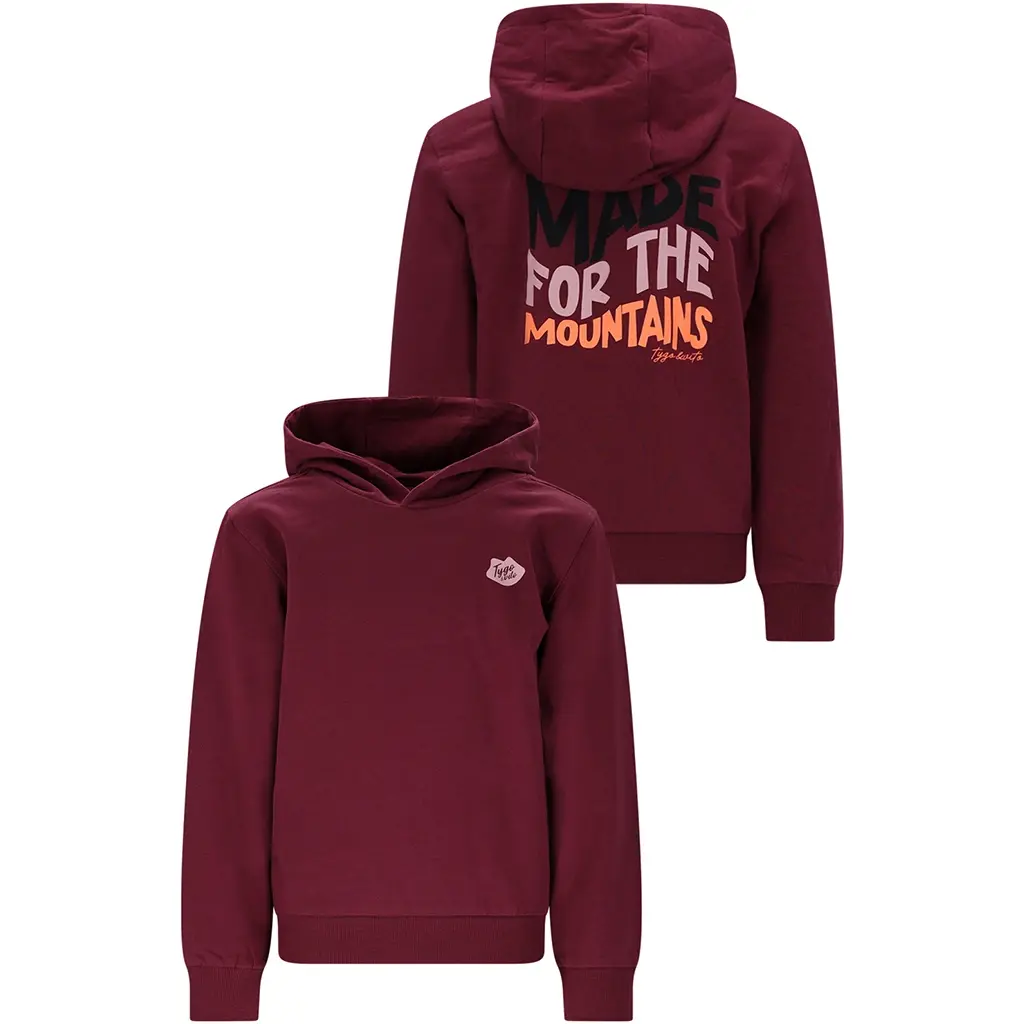 Trui hoodie Selma (maroon)