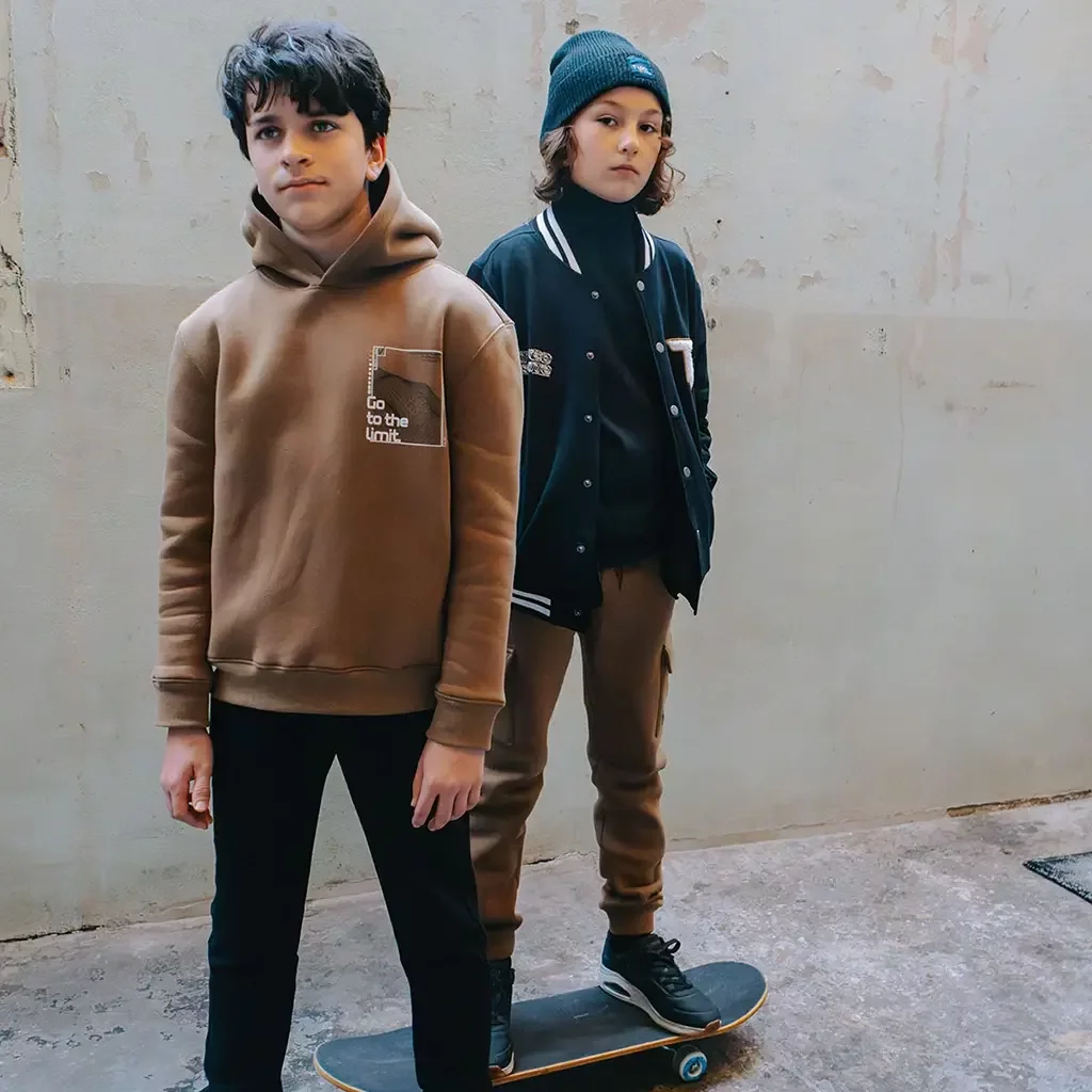 Trui hoodie Niall (otter)