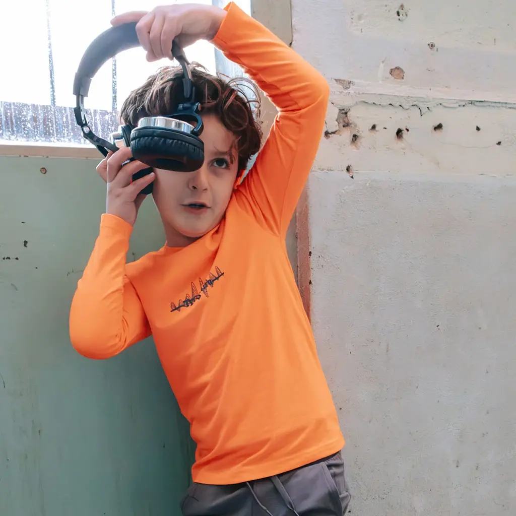 Longsleeve Mase (orange clownfish)