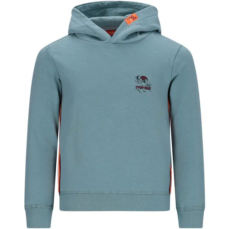 Trui hoodie Hank (mineral blue)