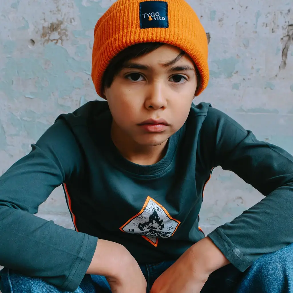 Longsleeve Mason (storm green)