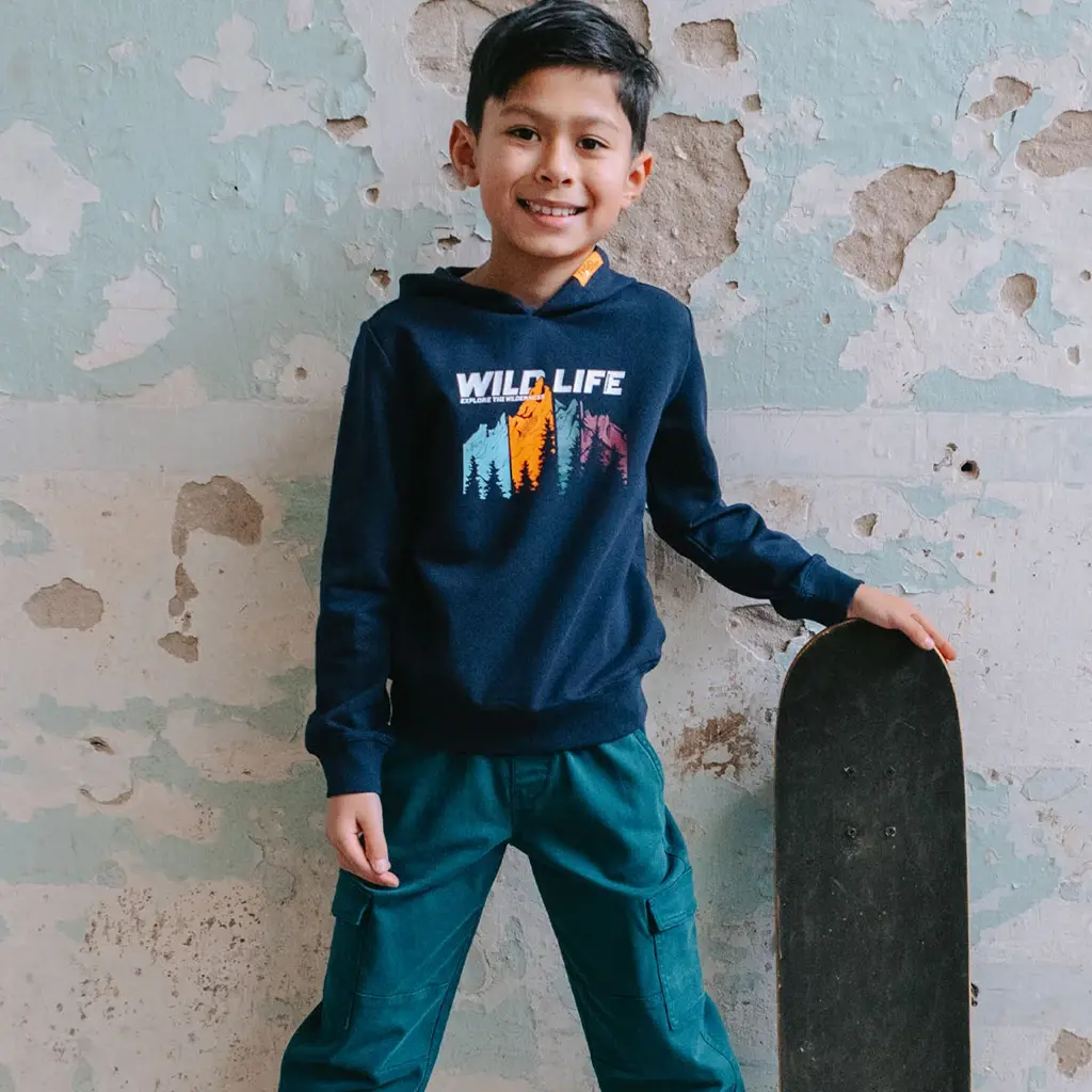 Trui hoodie Henk (navy)