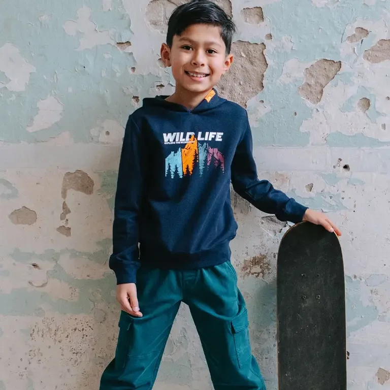 Trui hoodie Henk (navy)