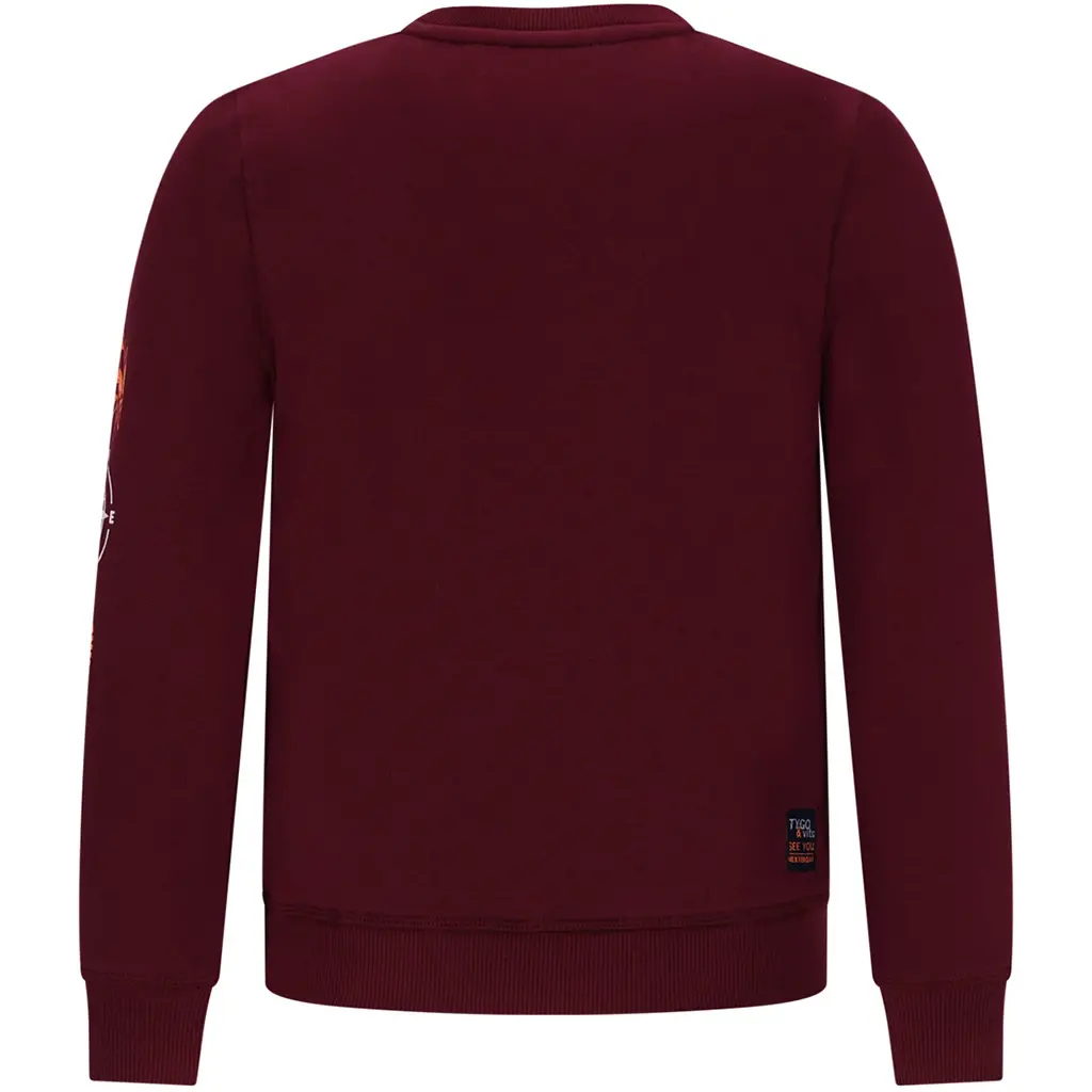Trui Sven (maroon)