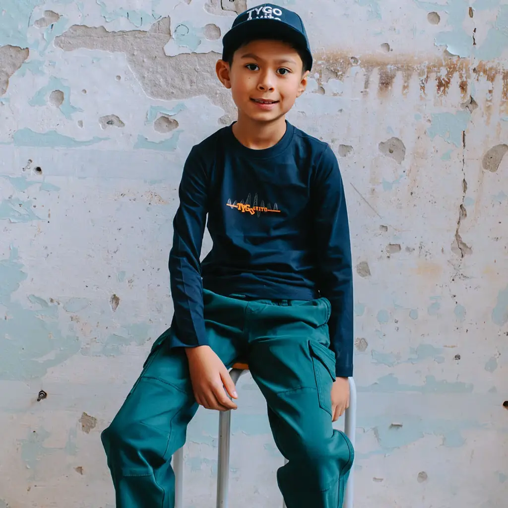 Longsleeve Mees (navy)