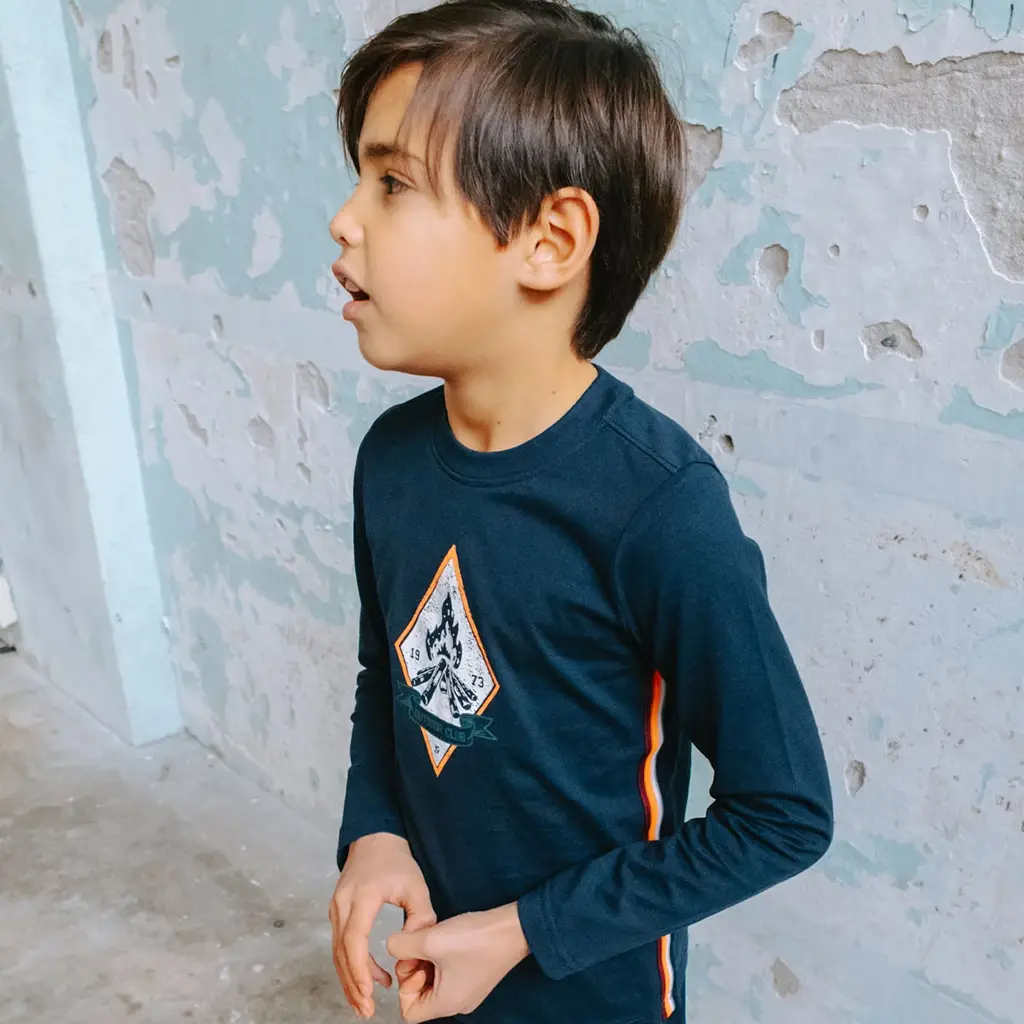 Longsleeve Mason (navy)