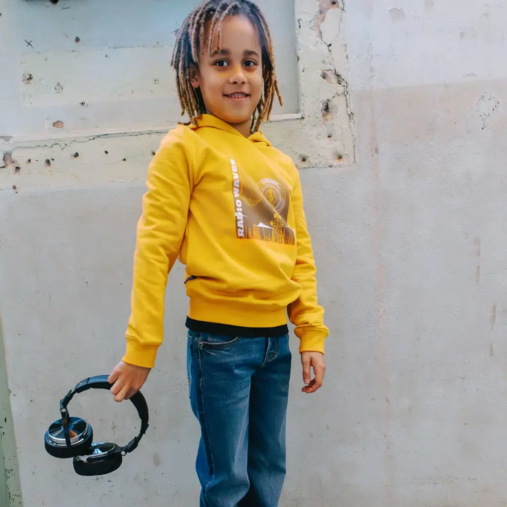 Trui hoodie Henk (yam)