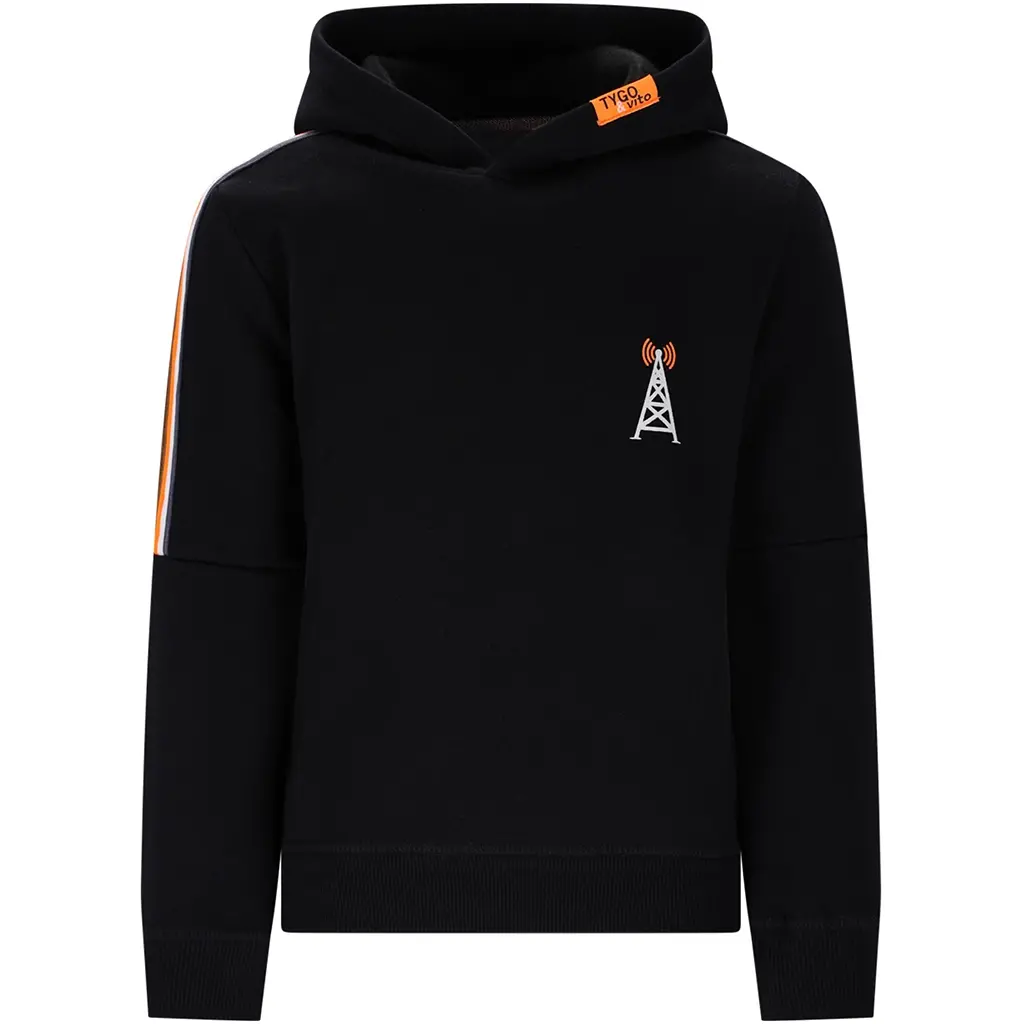 Trui hoodie Hero (black)