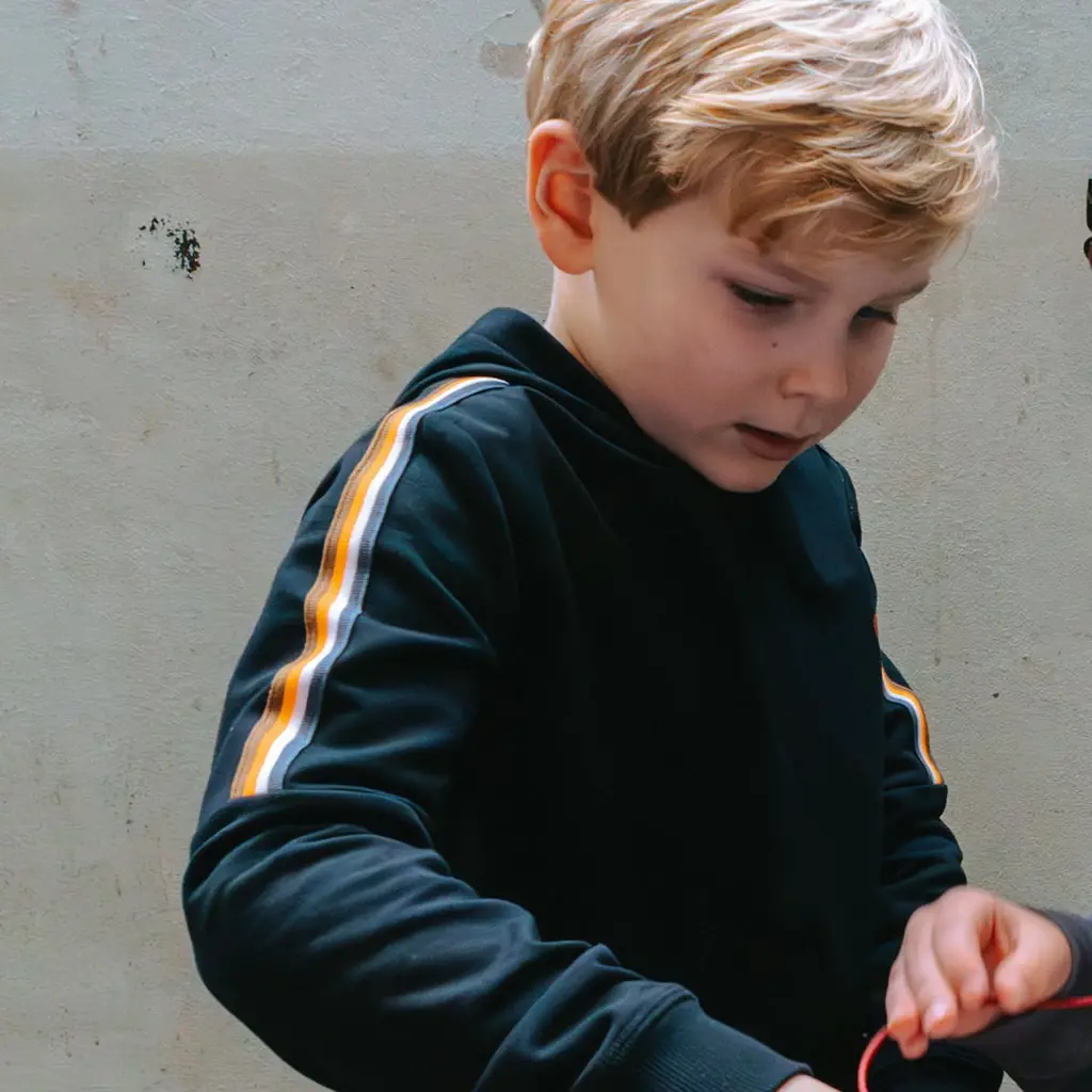 Trui hoodie Hero (black)