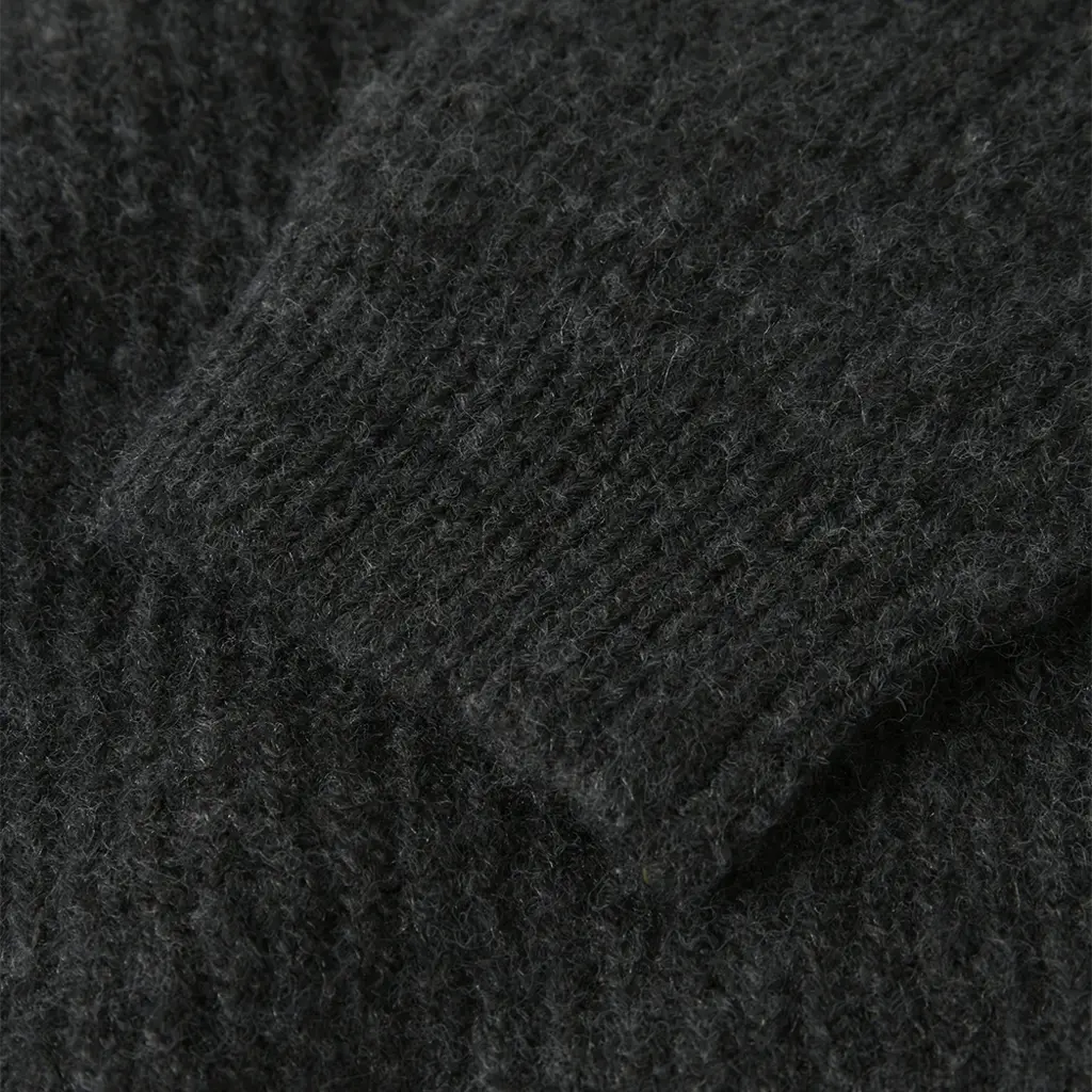 Gebreide trui Holly (dark grey melange)