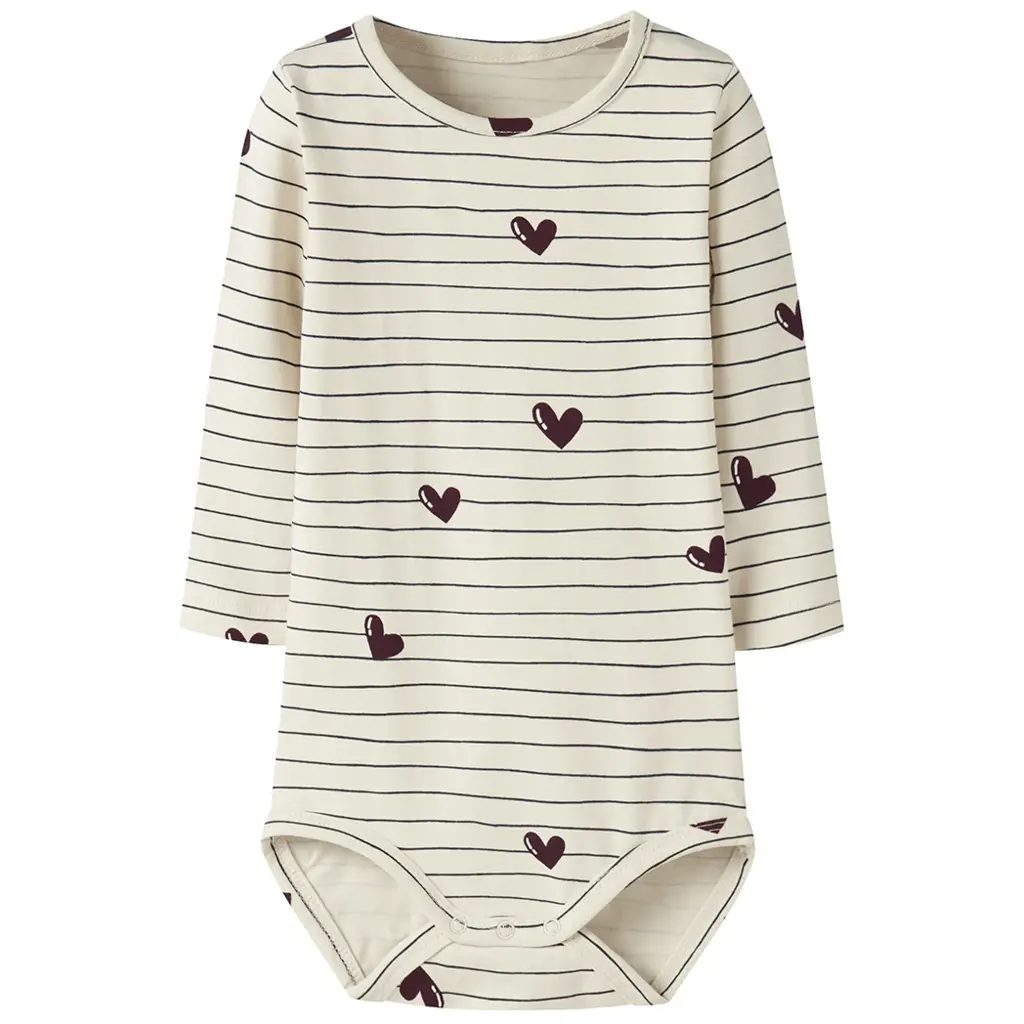 Rompertje Vandora (summer sand stripes/hearts)