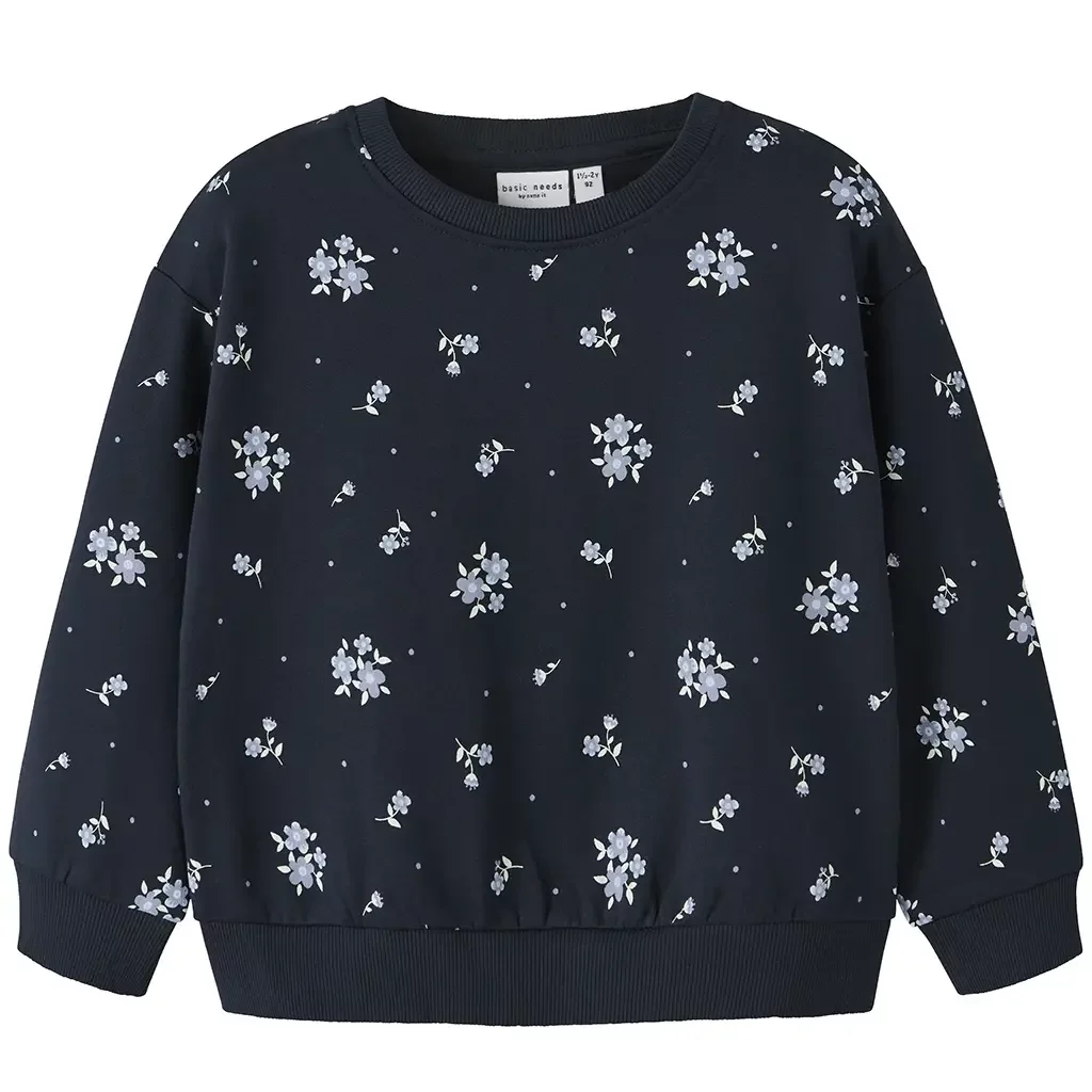 Trui sweater Viloui (navy blazer blossom)