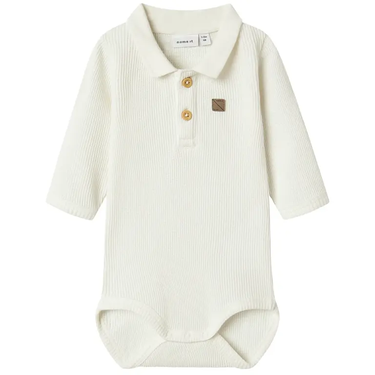 Polo rompertje Nooter (cloud dancer)