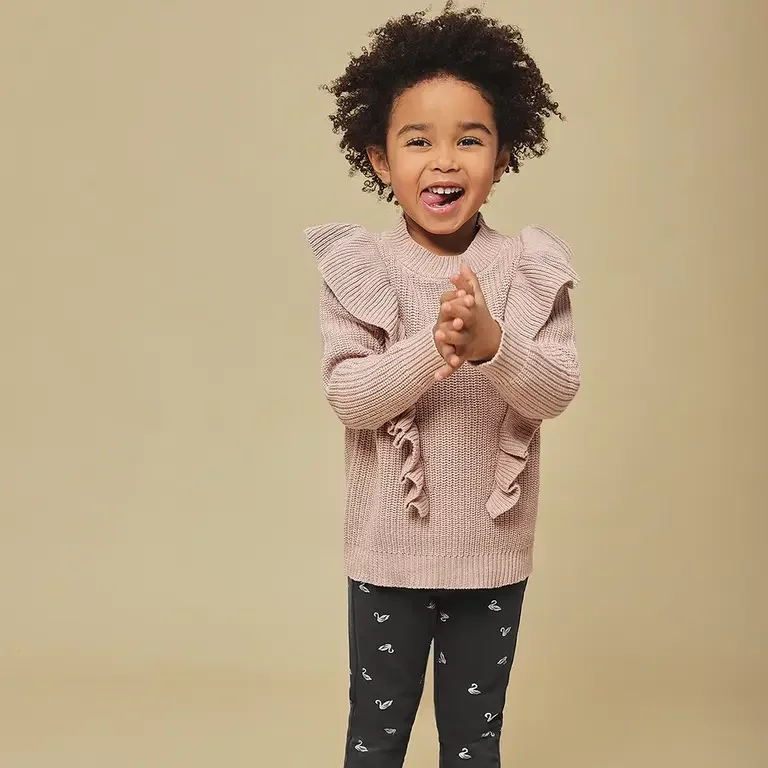 Gebreide trui (rose)