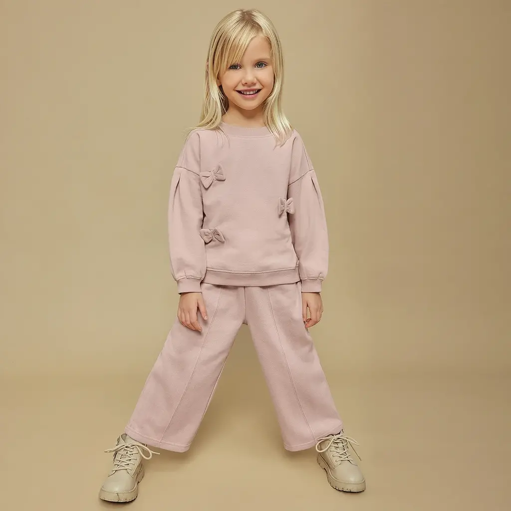 Broek WIDE LEG (rose)