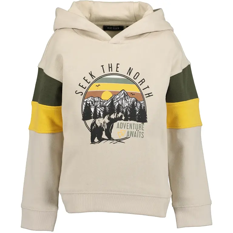 Trui hoodie (pebble)