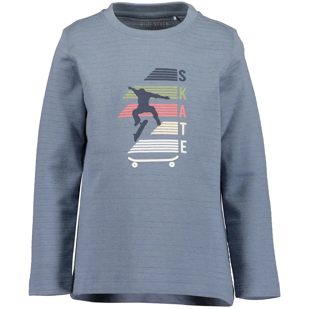 Longsleeve (mid blue)