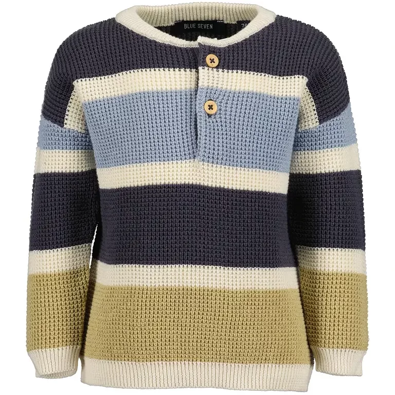 Gebreid truitje (mid blue)