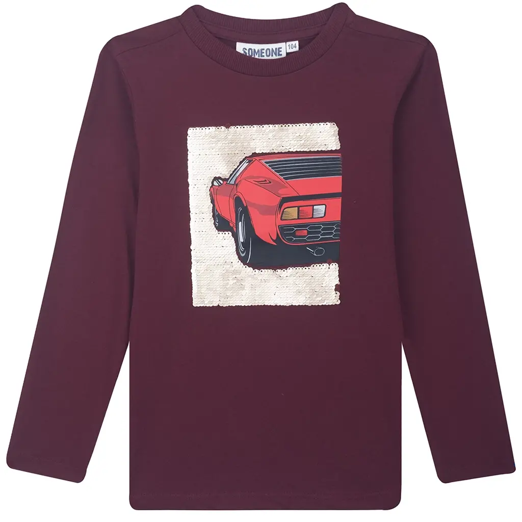 Longsleeve Gaston (bordeaux)