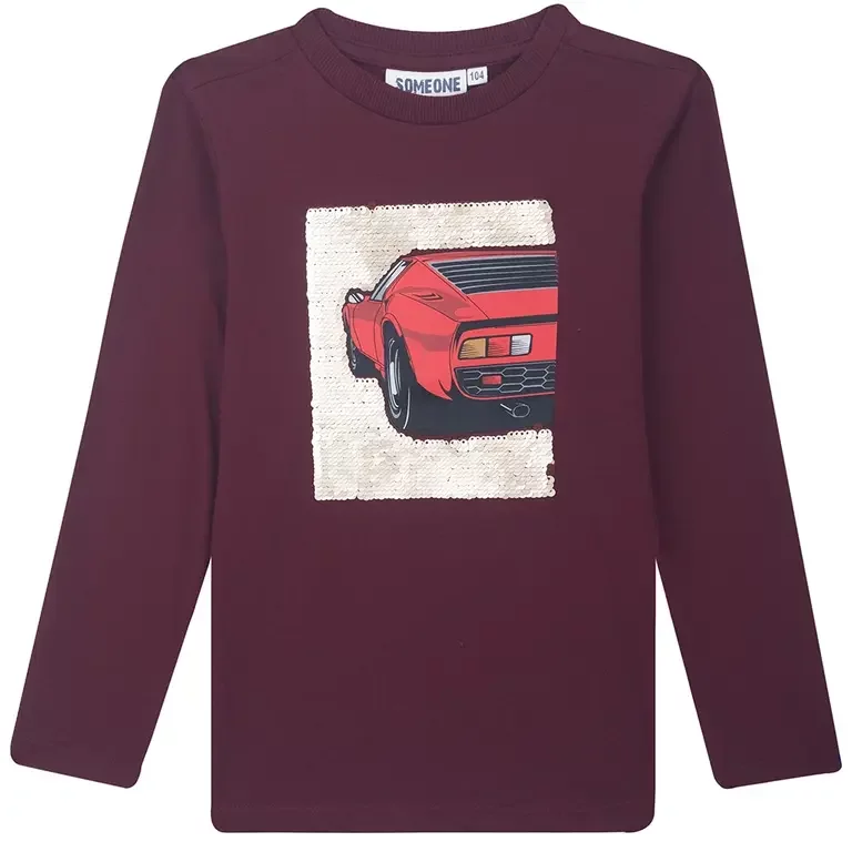 Longsleeve Gaston (bordeaux)