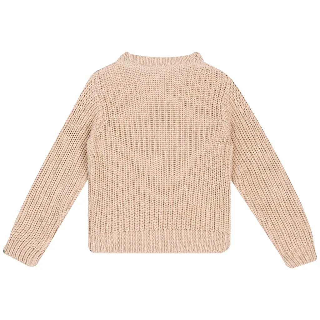 Gebreide trui Lovely (beige)