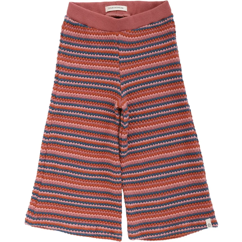 Broek wide fit (multicolor)