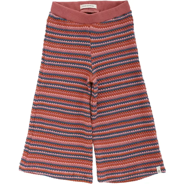 Broek wide fit (multicolor)