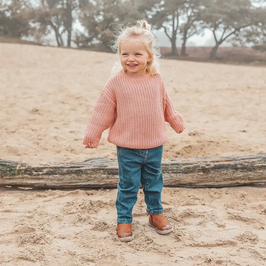 Gebreide trui (rose dawn)