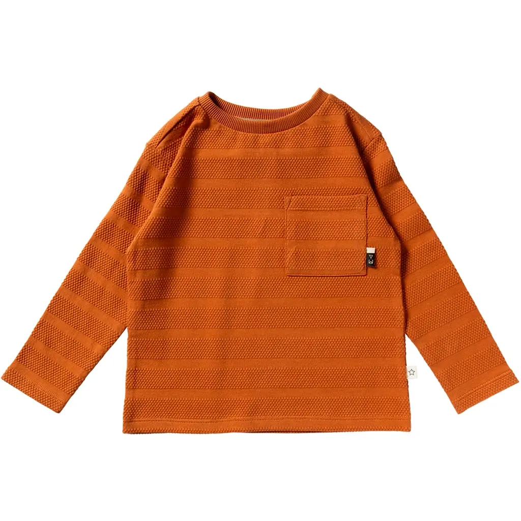 Longsleeve Grain (bombay brown)