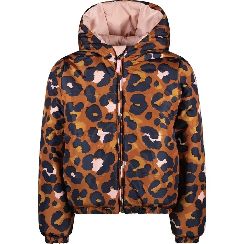 Winterjas Jessie REVERSIBLE (coral blush)